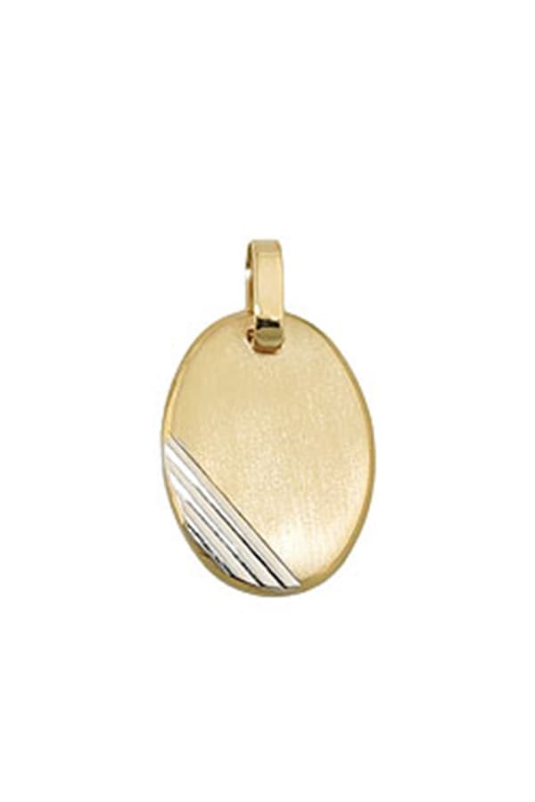 Pendant To Be Engraved 9k Gold - GL431455