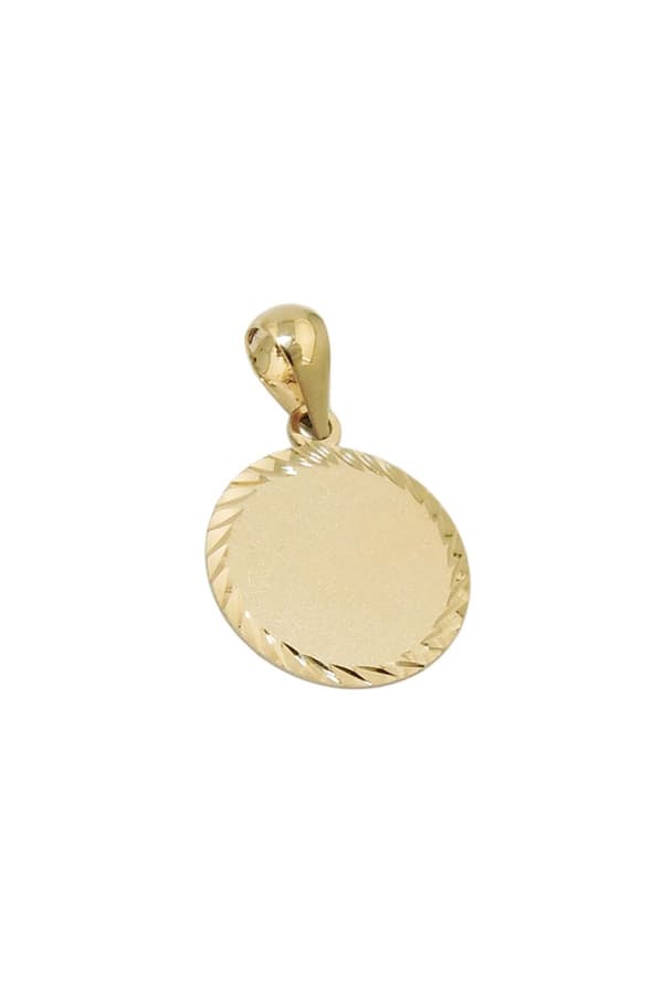 Pendant To Be Engraved 9k Gold - GL431459