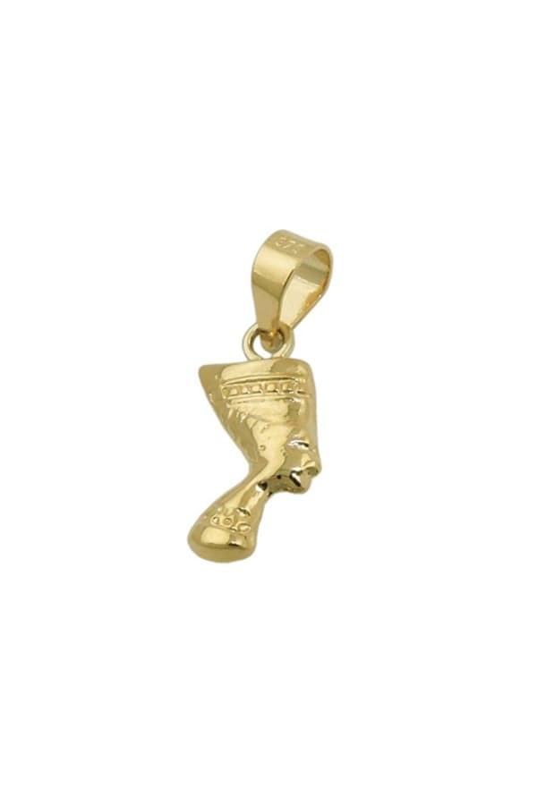 Pendant Nefertiti Shiny 9k Gold - GL431474