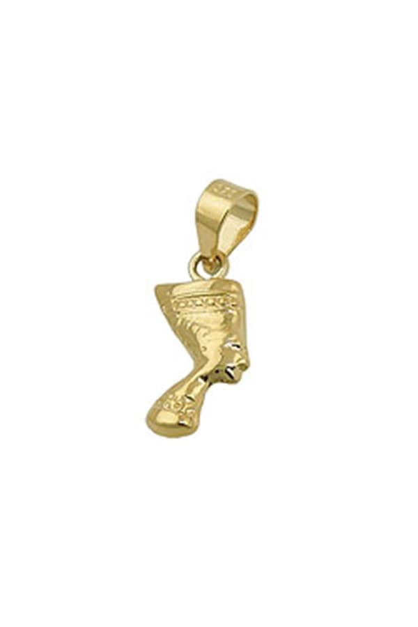 Pendant Nefertiti Shiny 9k Gold - GL431474