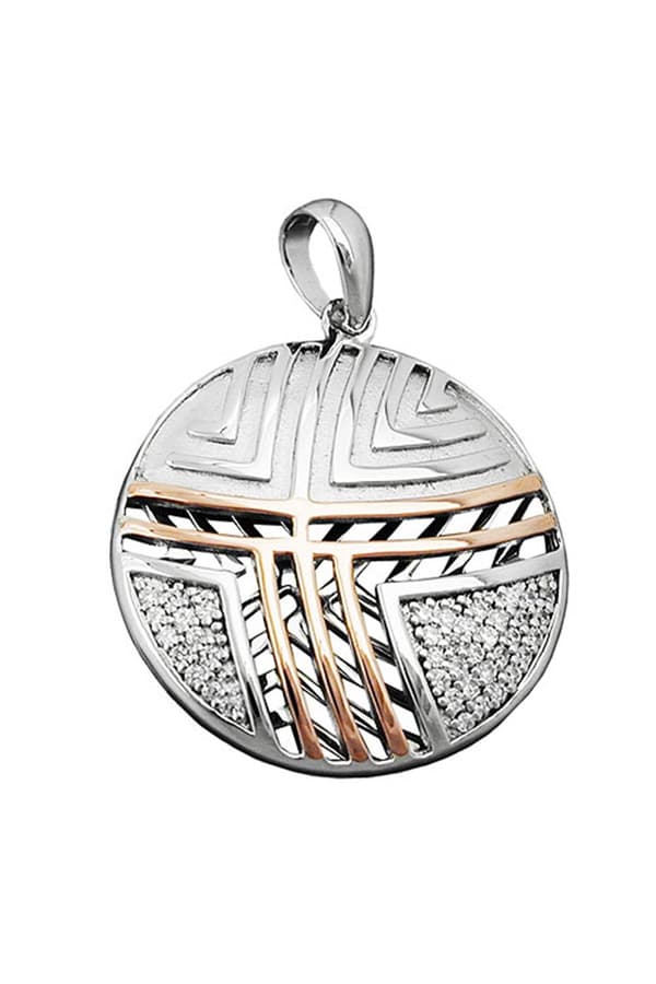 Pendant Redgold-Plated Silver 925 - GL94008