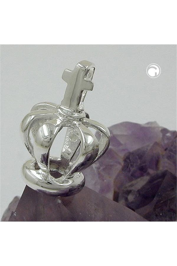 Pendant Crown With Cross Silver 925 - GL90836