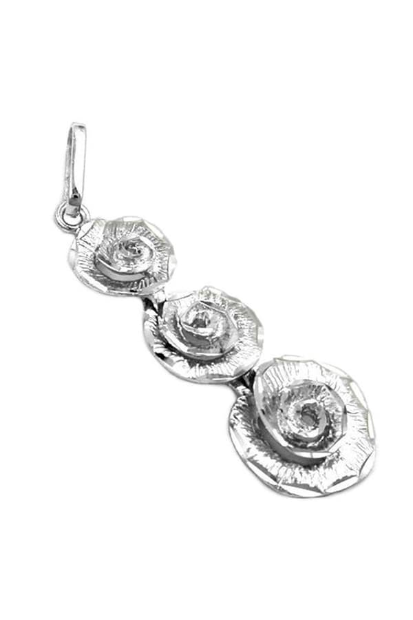 Pendant 3 Flowers Silver 925 - GL90304