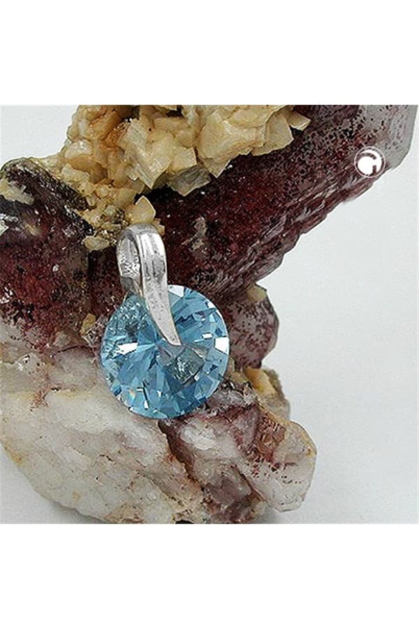 Pendant Aquamarine Silver 925 - GL92248