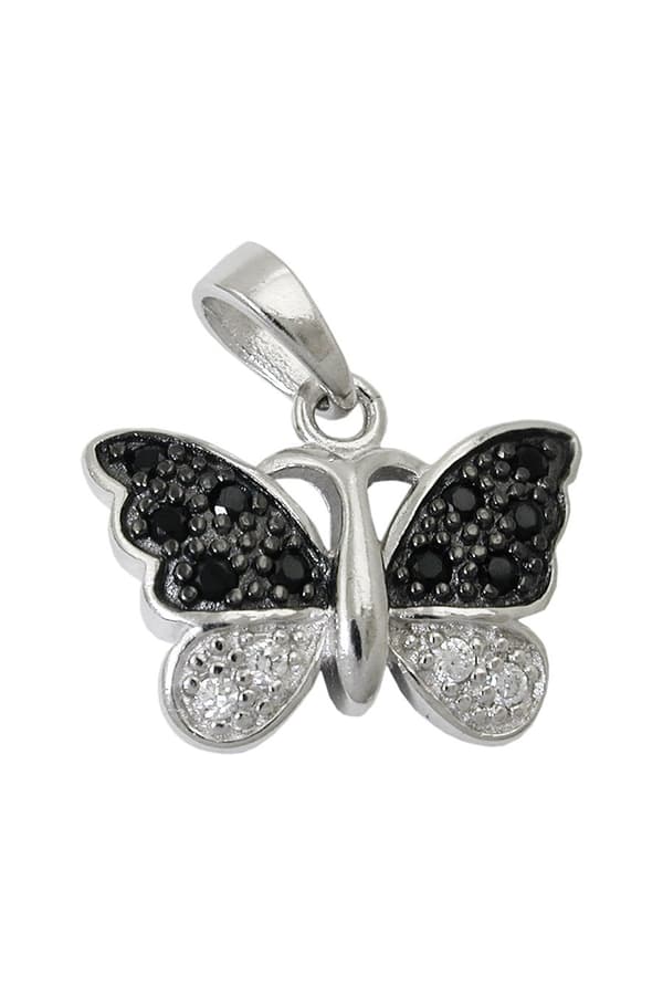 Pendant Butterfly Zirconia Silver 925 - GL93455