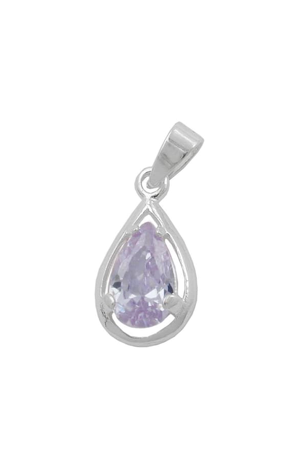 Pendant Zirconia Violet/ Lavendel Silver 925 - GL91466