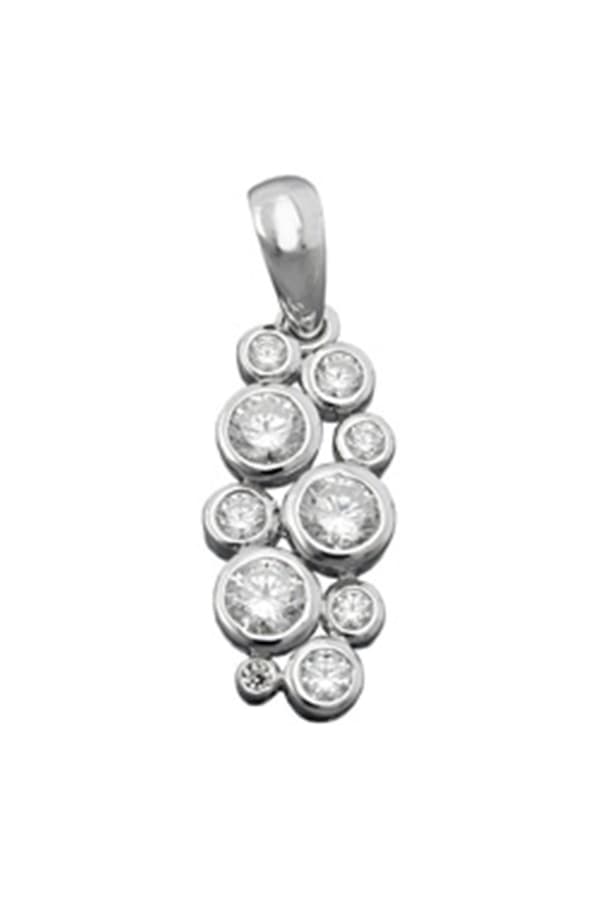 Pendant With Zirconias Silver 925 - GL94025