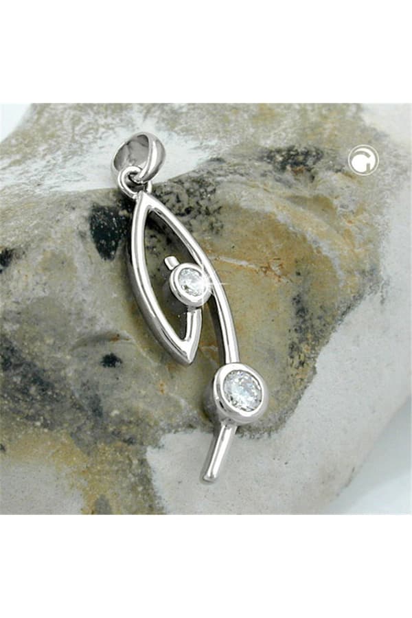 Pendant With Zirconias Silver 925 - GL94017