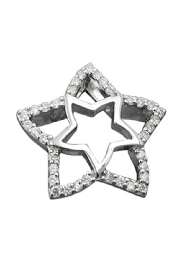 Pendant Star Zirconias Silver 925 - GL94007