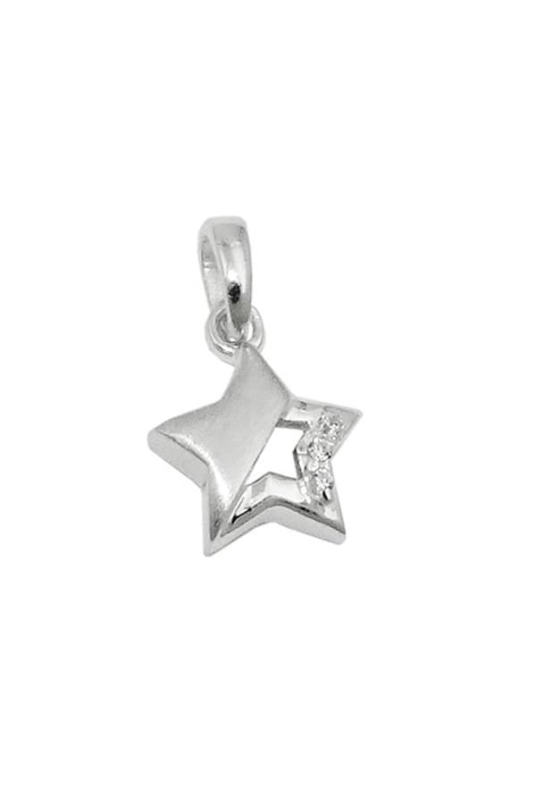 Pendant Star Zirconia Silver 925 - GL93661