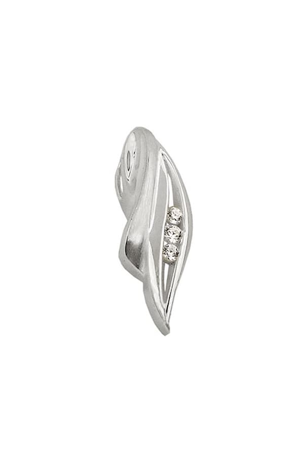 Pendant 3x Zirconia Silver 925 - GL93493