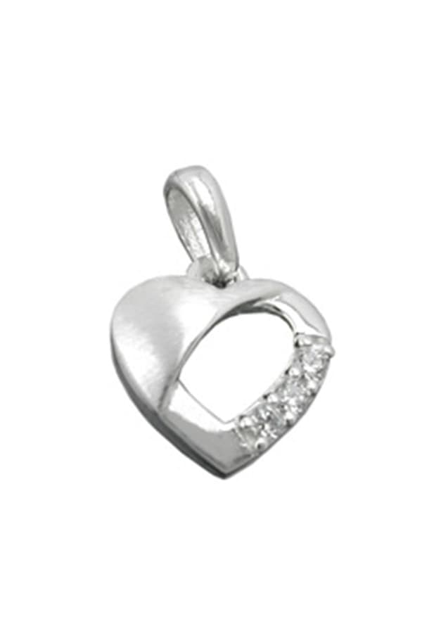 Pendant Heart Zirconias Silver 925 - GL91783