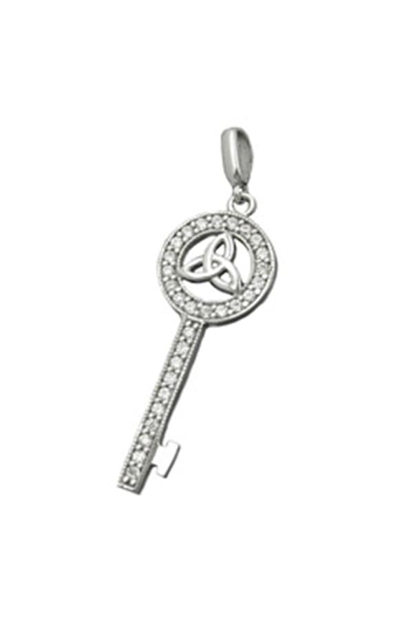 Pendant Key With Triquetta Silver 925 - GL90374