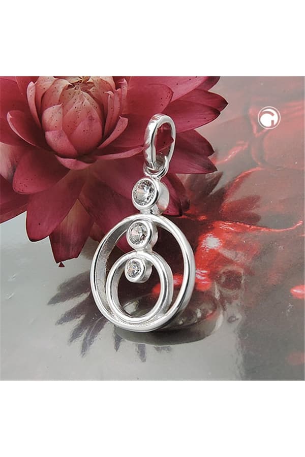 Pendant With Zirconia Silver 925 - GL93724