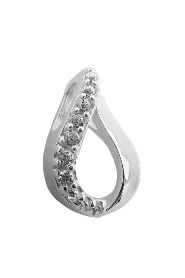 Pendant Zirconias Polished Silver 925 - GL93796