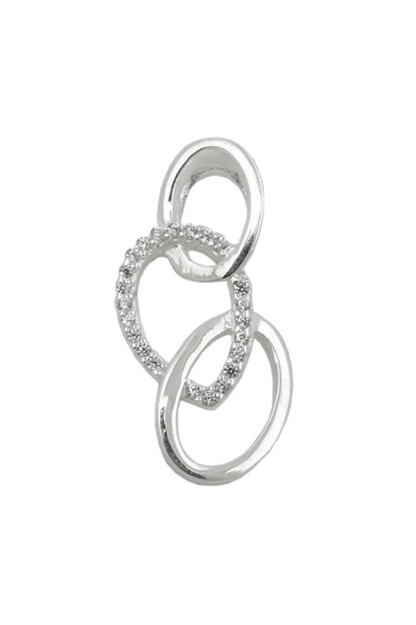 Pendant Zirconias Polished Silver 925 - GL93805