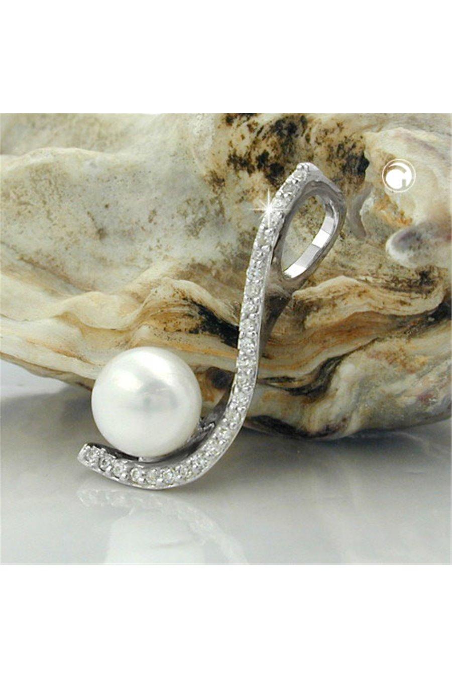 Pendant Pearl And Zirconias Silver 925 - GL94015