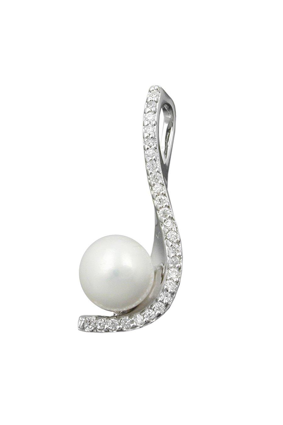 Pendant Pearl And Zirconias Silver 925 - GL94015