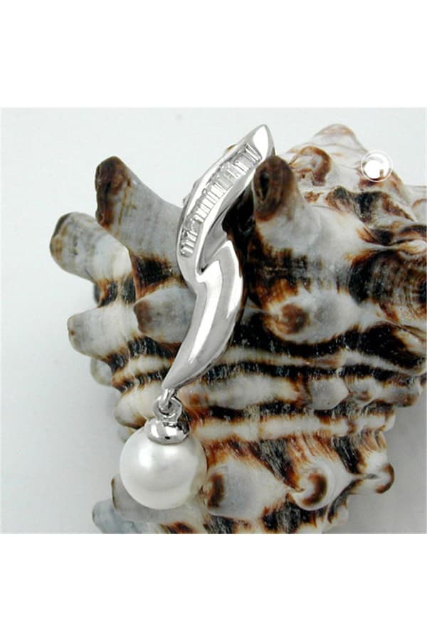 Pendant Pearl And Zirconias Silver 925 - GL94009