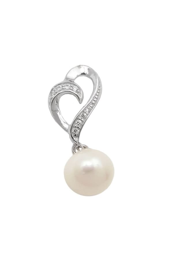 Pendant Pearl & Zirconia Silver 925 - GL93892