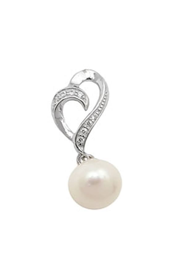 Pendant Pearl & Zirconia Silver 925 - GL93892