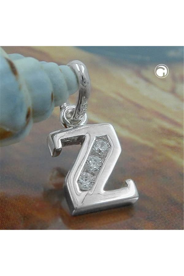 Pendant Initiale Z With Cz Silver 925 - GL91444z