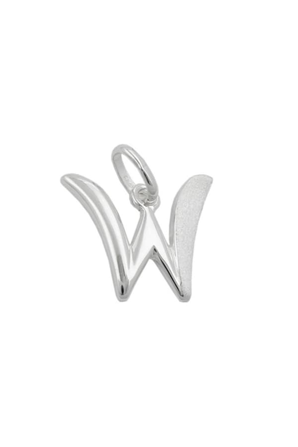 Pendant Initial W Silver 925 - GL91440w