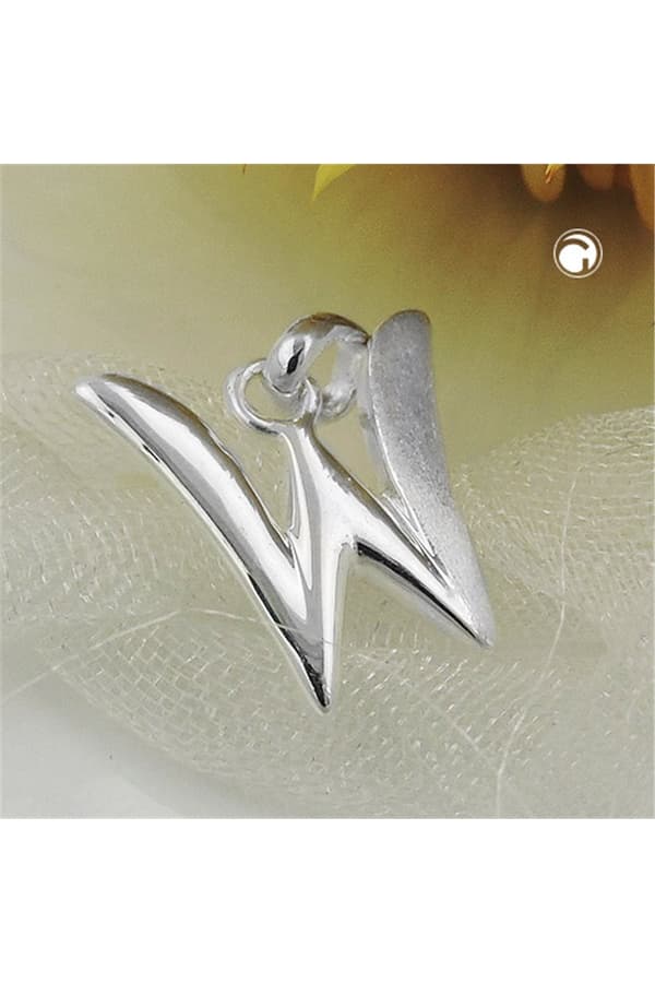 Pendant Initial W Silver 925 - GL91440w