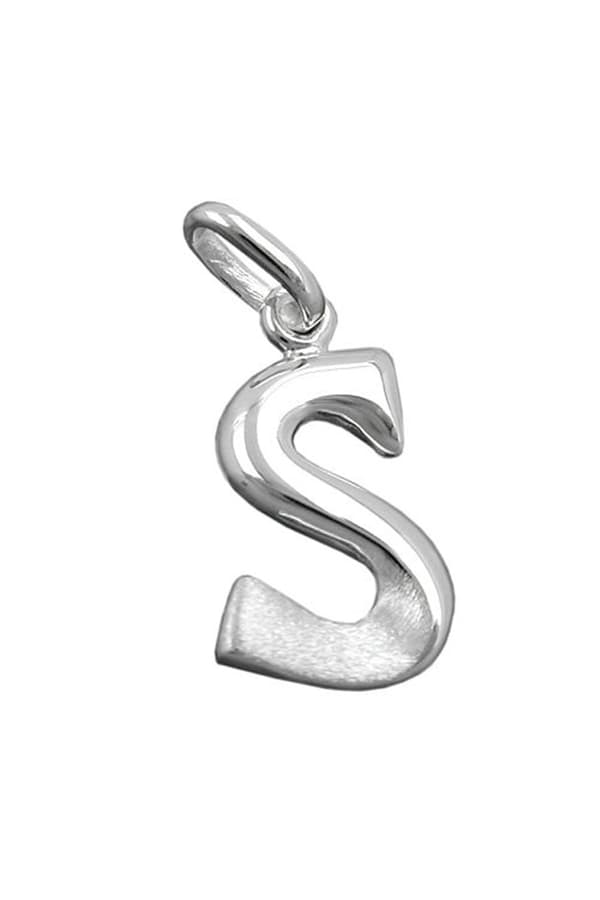 Pendant Initial S Silver 925 - GL91440s