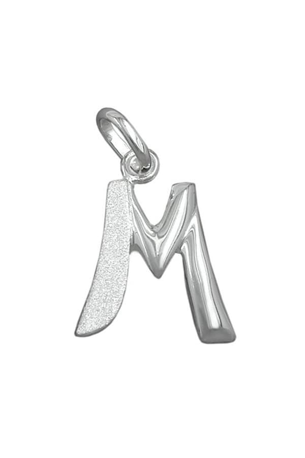 Pendant Initial M Silver 925 - GL91440m