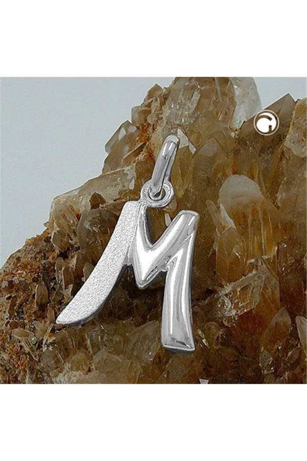 Pendant Initial M Silver 925 - GL91440m