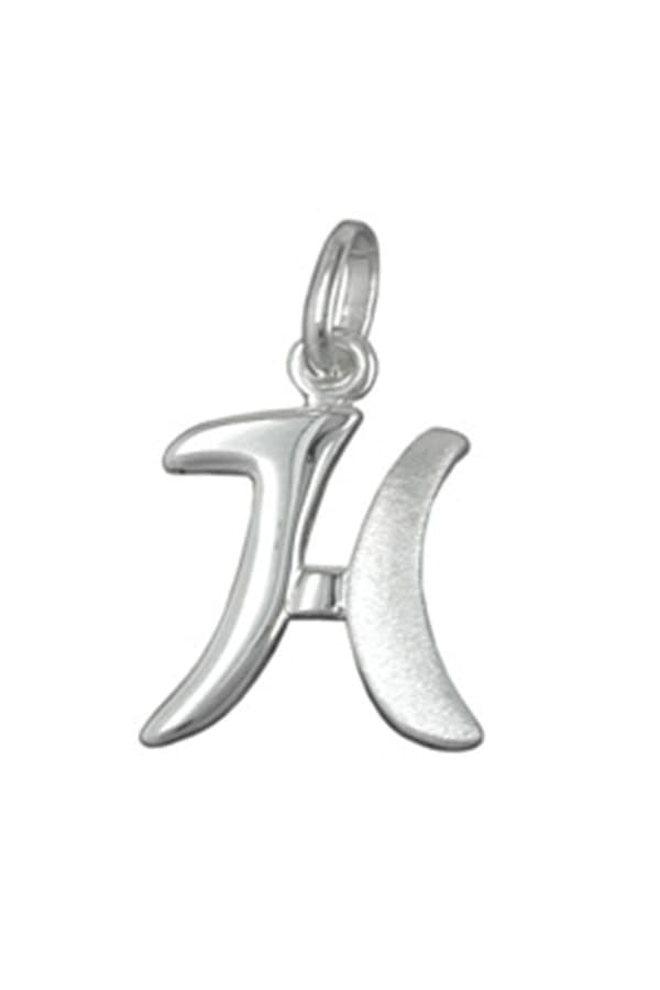 Pendant Initial H Silver 925 - GL91440h