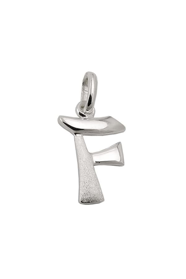 Pendant Initial F Silver 925 - GL91440f