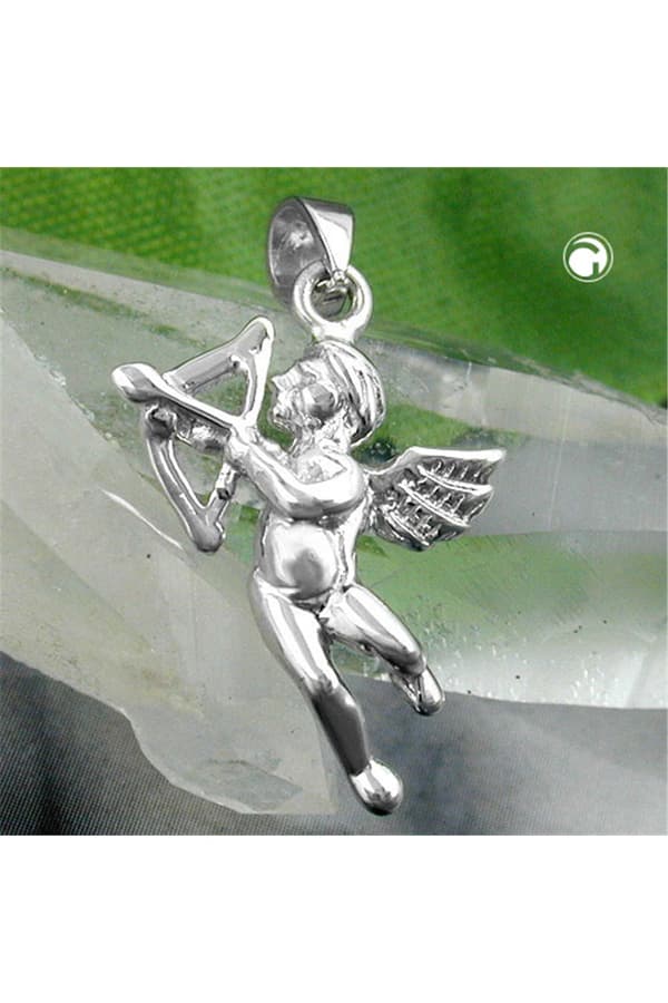 Pendant Angel & Bow Silver 925 - GL90235