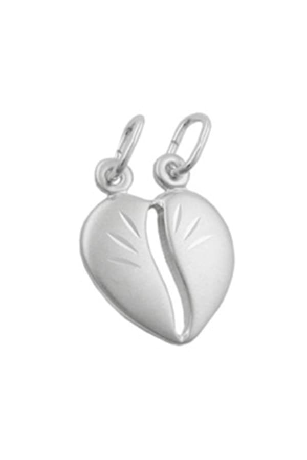 Friendship Pendant Separable Heart Silver 925 - GL91510