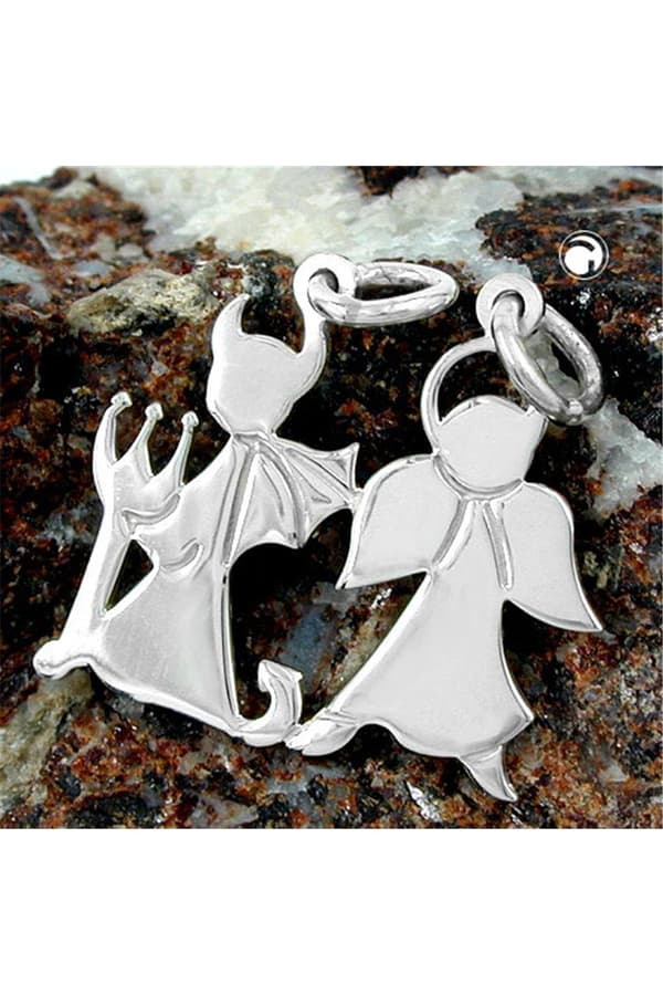 Pendant Friendship Angel-Devil Silver 925 - GL90988