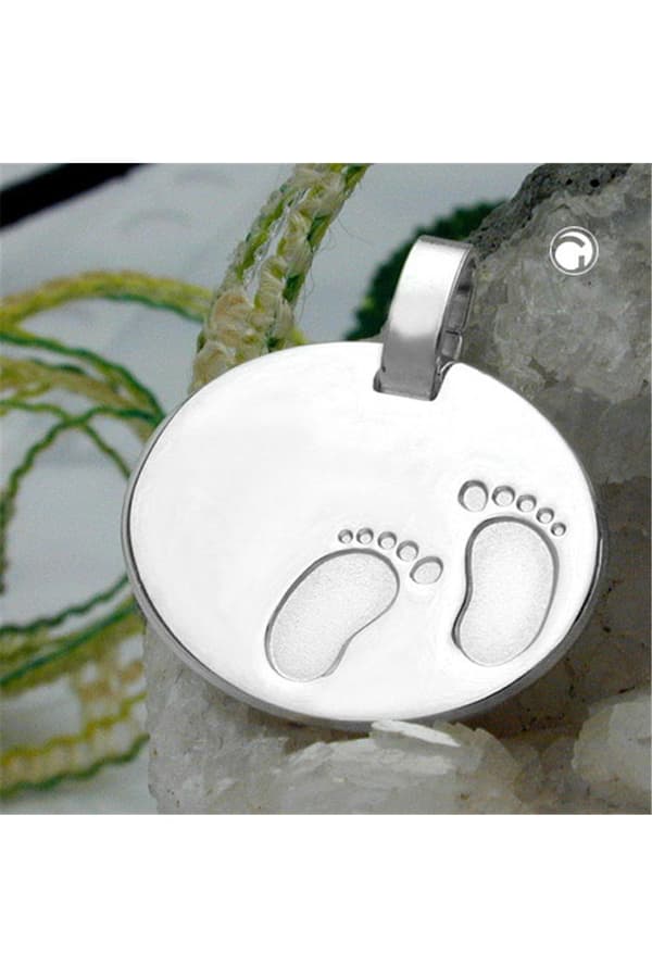 Pendant Oval With Feet Silver 925 - GL90570