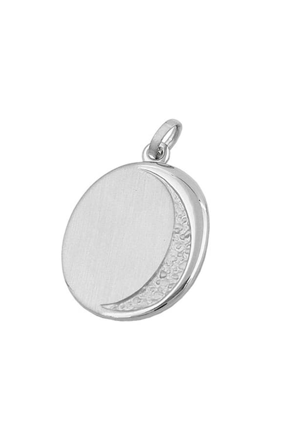 Pendant Disk Engraveable Silver 925 - GL90417