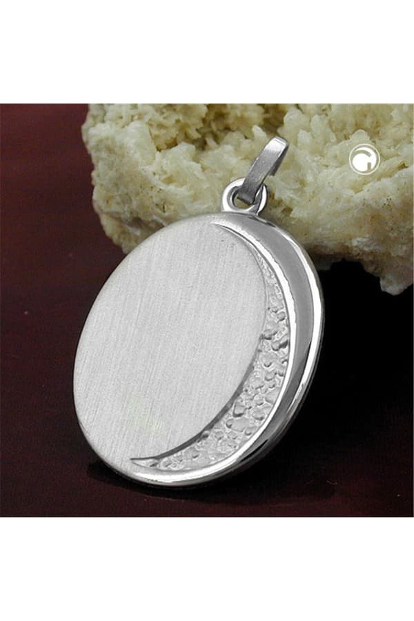 Pendant Disk Engraveable Silver 925 - GL90417