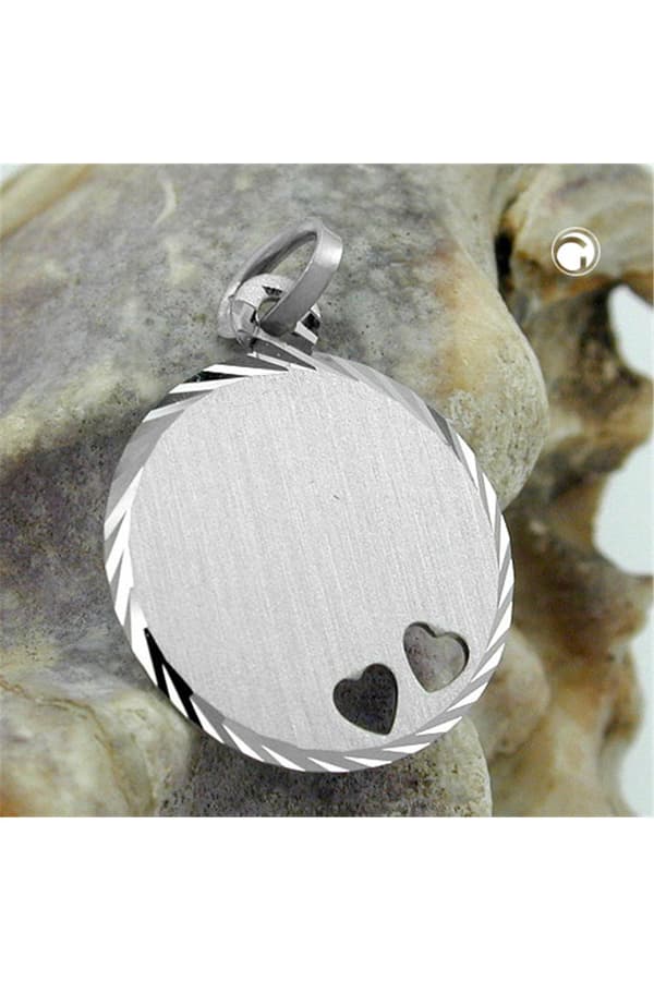 Pendant Heart Engraveable Silver 925 - GL90414