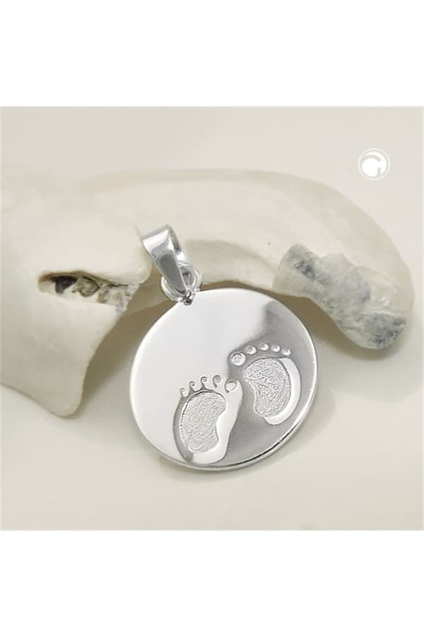 Pendant Little Foots Polished Silver 925 - GL93930