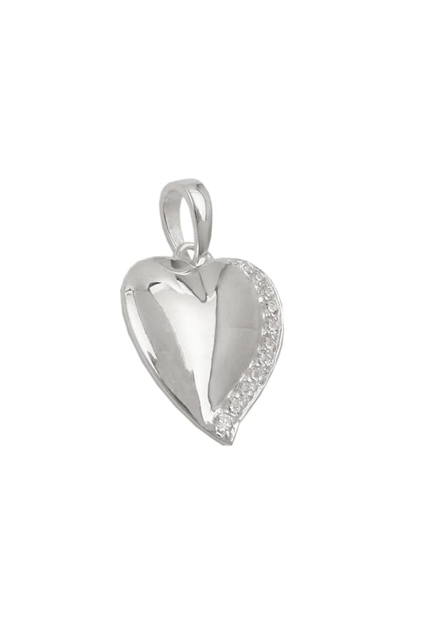 Pendant Heart With Zirconia Silver 925 - GL93630