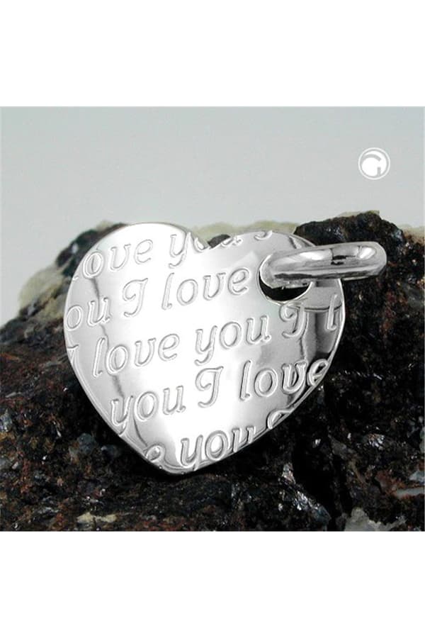 Pendant Heart I Love You Silver 925 - GL92441