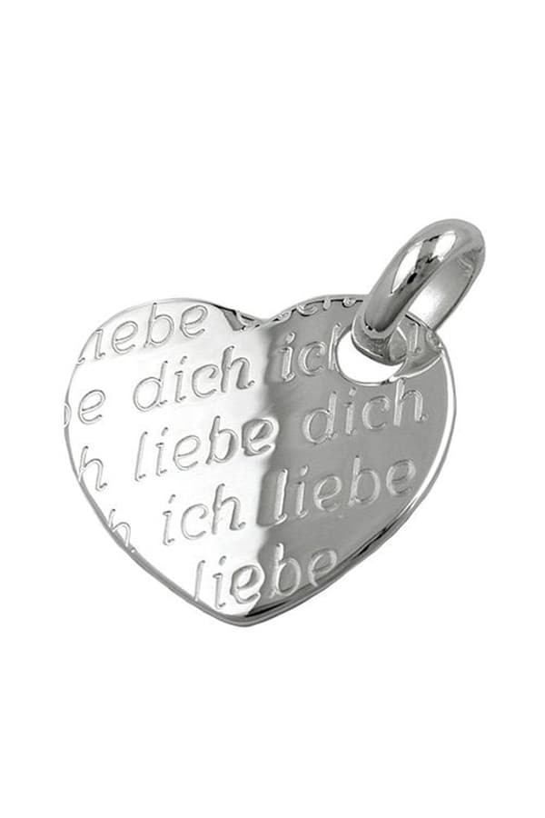 Pendant Heart Ich Liebe Dich Silver 925 - GL92147