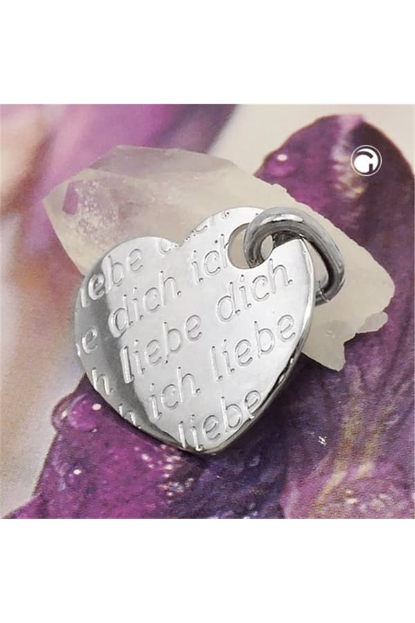 Pendant Heart Ich Liebe Dich Silver 925 - GL92147