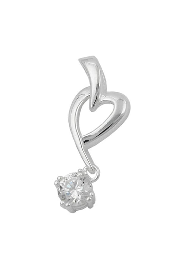 Pendant Heart With Zirconia Silver 925 - GL91988