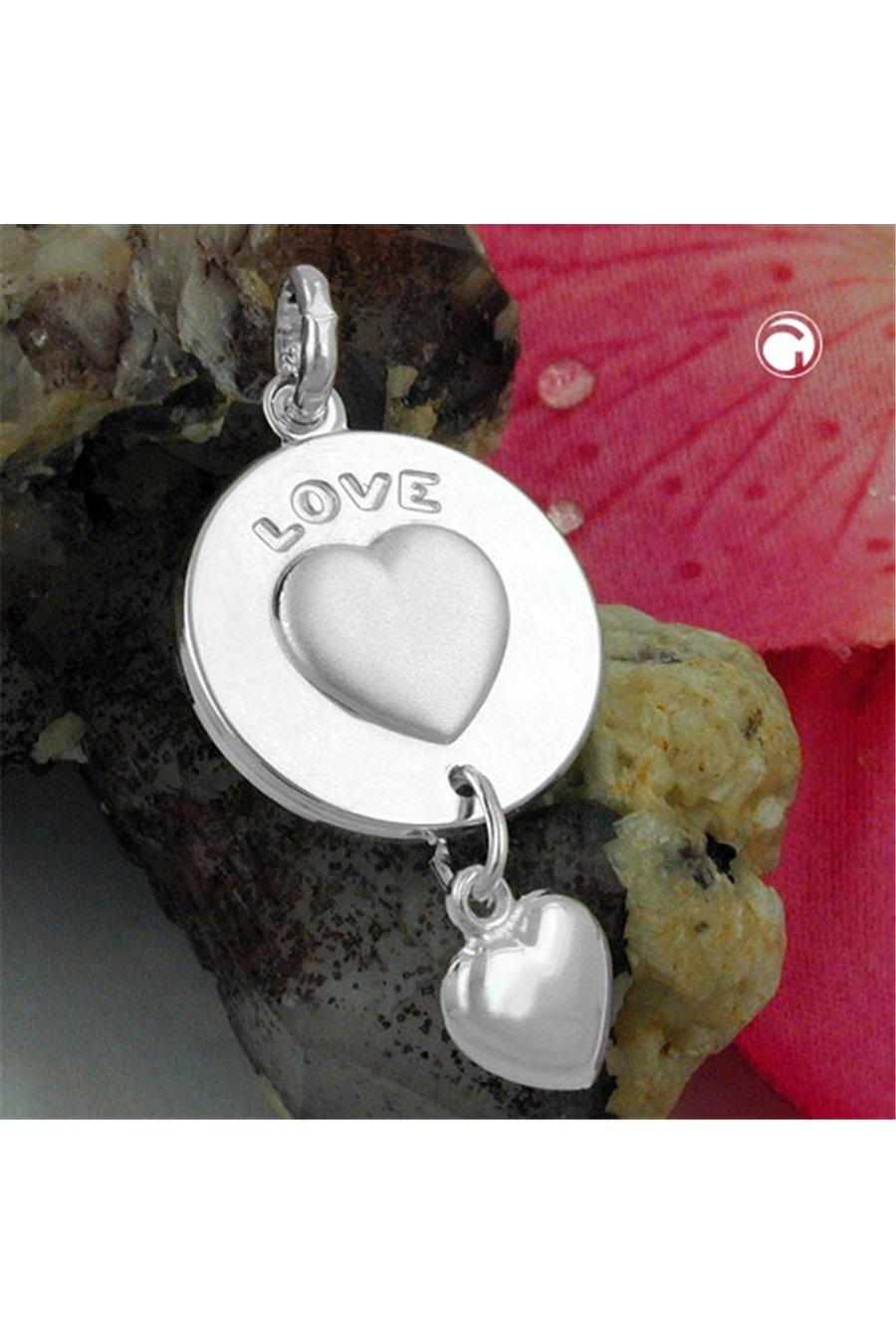 Pendant Love Engraved Silver 925 - GL91982