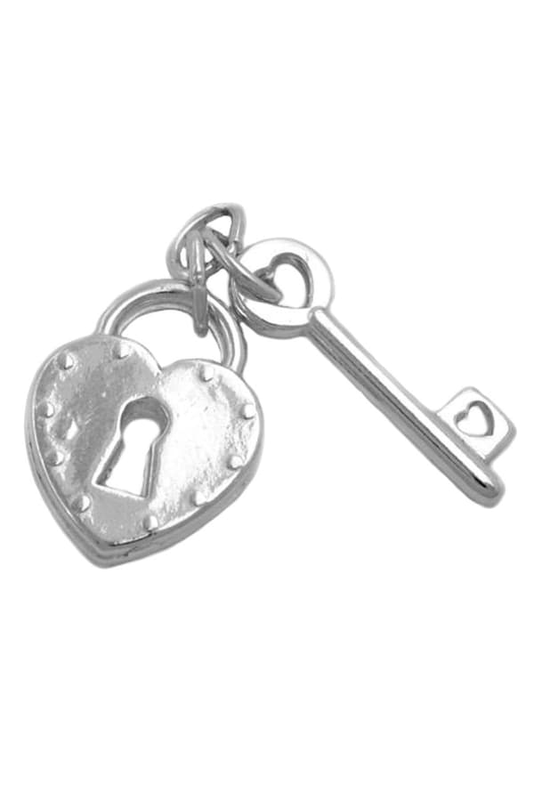 Pendant Lock & Key Silver 925 - GL91629