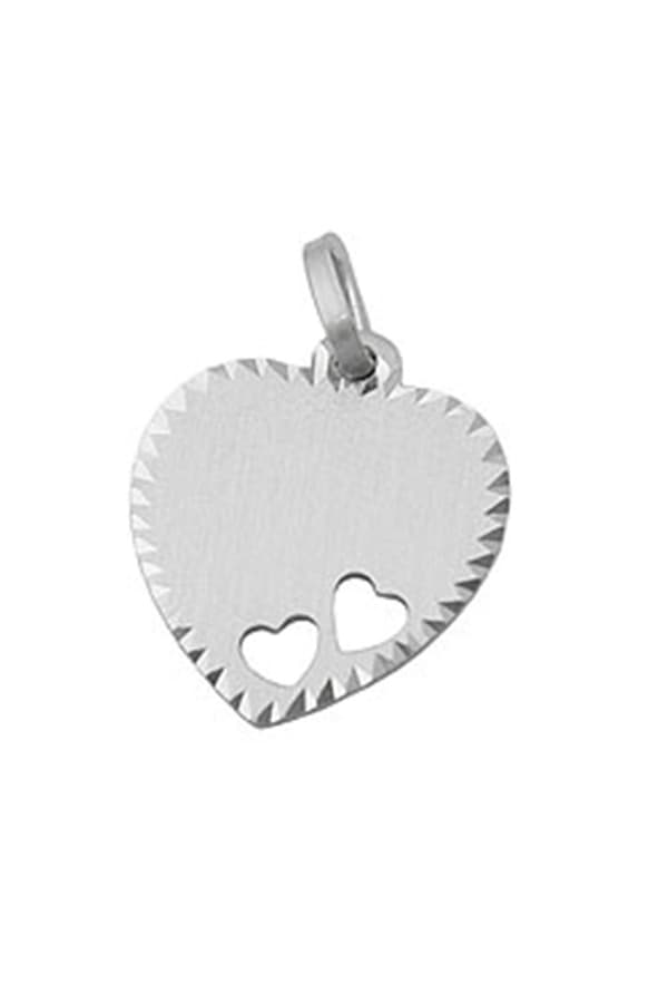 Pendant Heart Engraveable Silver 925 - GL90416