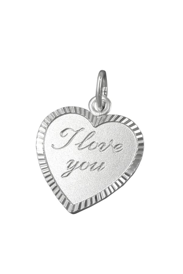 Pendant Heart I Love You Silver 925 - GL90184